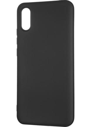 Чохол fiji full soft premium для xiaomi redmi 9a силікон бампер black1 фото