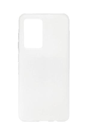 Чехол fiji soft для samsung galaxy a33 5g (a336) силикон бампер прозрачный белый