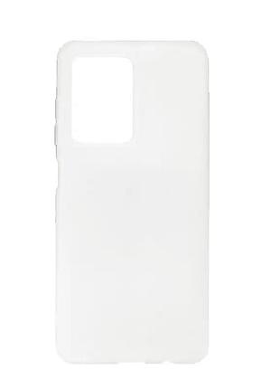 Чехол fiji soft для samsung galaxy a23 (a235 / a236) силикон бампер прозрачный белый