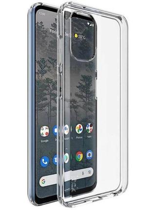 Чехол fiji ultra thin для nokia g60 / g60 5g силикон бампер transparent