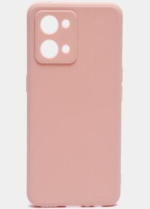 Чехол fiji soft для oneplus nord 2t силикон бампер светло-розовый
