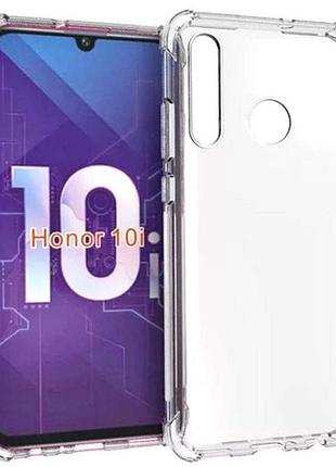 Чехол fiji proof для honor 10i бампер с усиленными бортами transparent