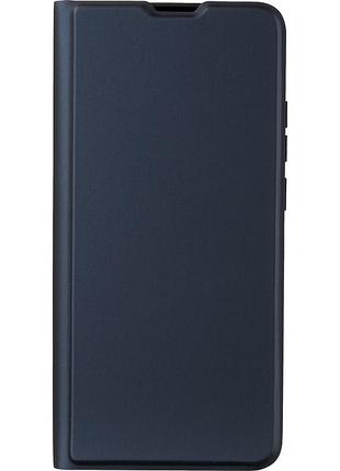 Чехол fiji shell для samsung galaxy a03 (a035) книжка book cover с магнитом blue