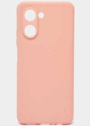 Чохол fiji soft для realme c33 2023 силікон бампер світло-рожевий