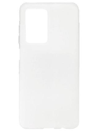 Чехол fiji soft для xiaomi redmi note 11 / note 11s силикон бампер прозрачный белый