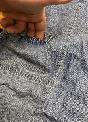 Женская джинсовая хлопковая юбка-миди essentials (эссэнтиалс хлрр идеал оригинал голубая)5 фото