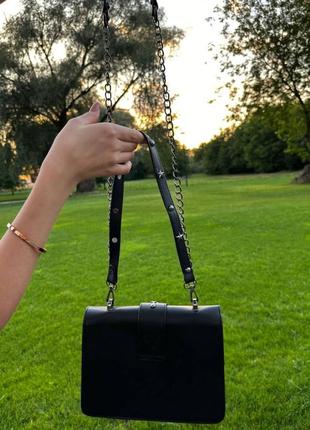 Женская сумка pinko classic love bag черная4 фото
