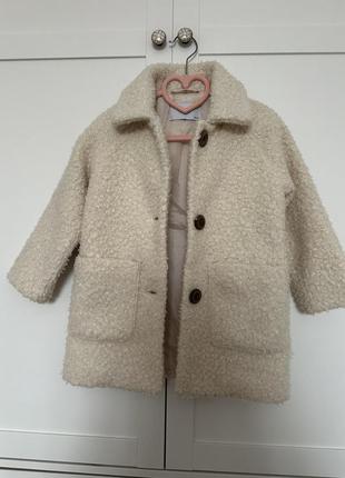 Дитяче пальто барашка1 фото