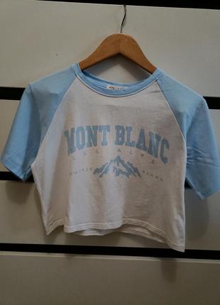 Футболка mont blanc m-l