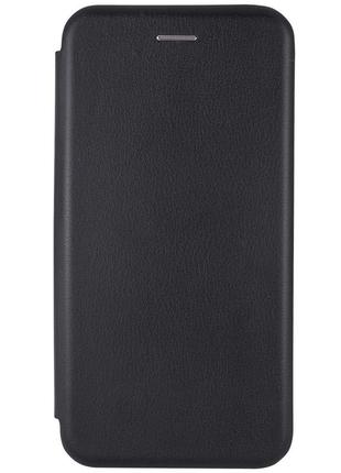 Чехол g.c. для xiaomi redmi 9c книжка магнитная black