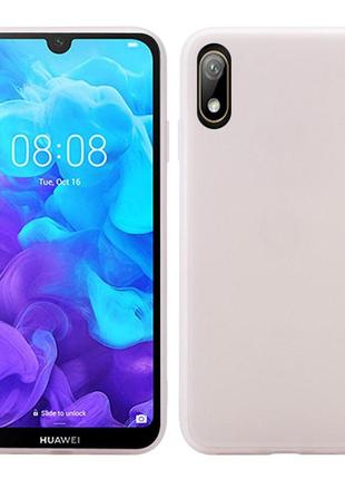 Чехол soft touch для huawei y5 2019 силикон бампер матовый