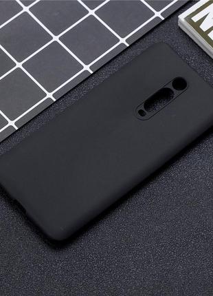 Чохол soft touch для xiaomi redmi k20 / k20 pro силікон бампер чорний