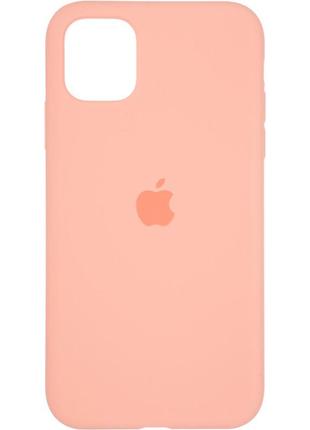 Чехол fiji silicone case для apple iphone 11 pro бампер накладка full soft begonia2 фото