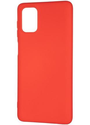 Чехол fiji full soft premium для samsung galaxy m51 (m515) силикон бампер red