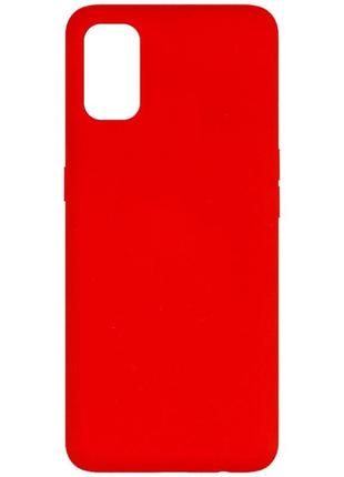 Чохол fiji soft для oppo a54 силікон бампер червоний