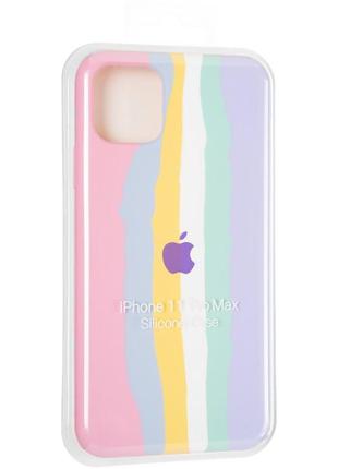 Чехол fiji colorfull для apple iphone 11 pro max бампер накладка marshmellow4 фото