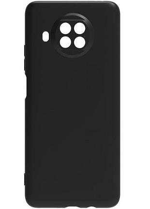 Чехол fiji soft для xiaomi mi 10t lite силикон бампер черный