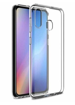 Чехол fiji ultra thin для samsung galaxy a20 2019 (a205) силикон бампер transparent