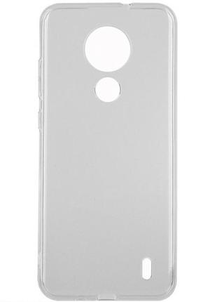 Чохол fiji ultra thin для nokia c21 силікон бампер transparent