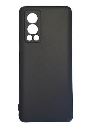 Чехол fiji soft для oneplus nord 2 5g силикон бампер черный