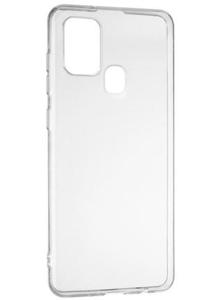Чохол fiji ultra thin для samsung galaxy a21s (a217) силікон бампер transparent
