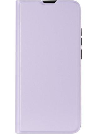 Чехол fiji shell для samsung galaxy a05 (a055) книжка с магнитом и защитой камеры violet