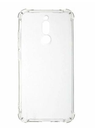 Чехол fiji proof для xiaomi redmi 8 бампер с усиленными бортами transparent