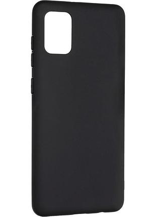 Чохол fiji full soft premium для samsung galaxy a31 (a315) силікон бампер black