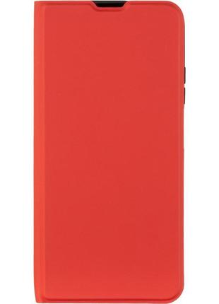 Чехол fiji shell для xiaomi redmi 9t книжка book cover с магнитом red