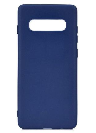 Чохол fiji soft для samsung samsung note 8 (n950) силікон бампер темно-синій