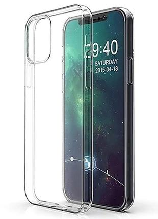 Чохол fiji ultra thin для apple iphone 14 pro силікон бампер transparent