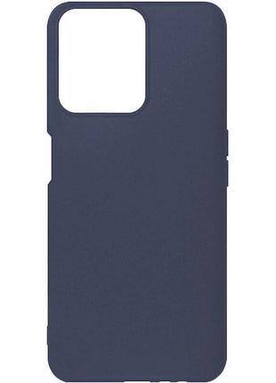 Чохол fiji soft для realme c35 силікон бампер темно-синій