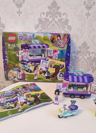 Lego friends 41332 пересувна творча майстерня емми лего френдс