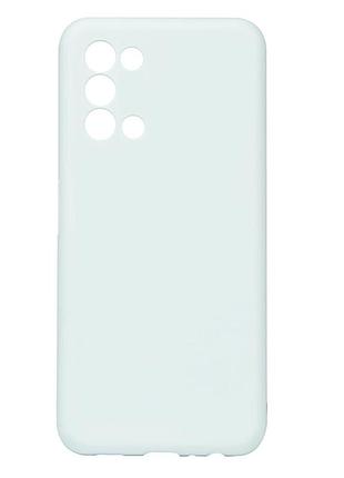 Чехол fiji soft для oppo reno5 5g (cph2145) силикон бампер прозрачный белый