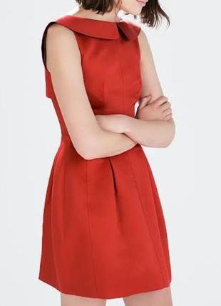 Zara трендовое платье актуального цвета