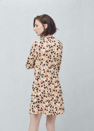 Платье в цветочный принт от mango3 фото