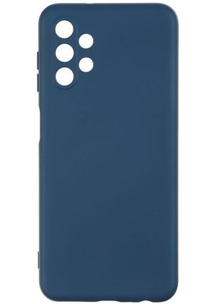Чехол fiji soft для samsung galaxy a04s (a047) силикон бампер темно-синий