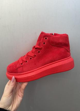 Черевики на флісі/демі ботінки