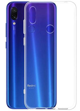 Чехол fiji ultra thin для xiaomi redmi 7 силикон бампер transparent