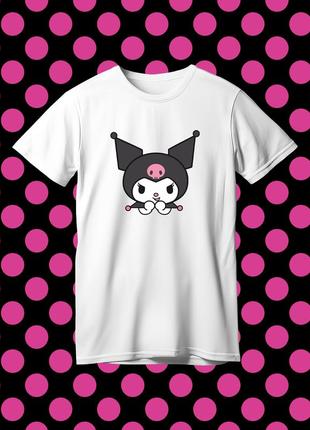 Футболка куромі t shirt kuromi аніме kawaii loys