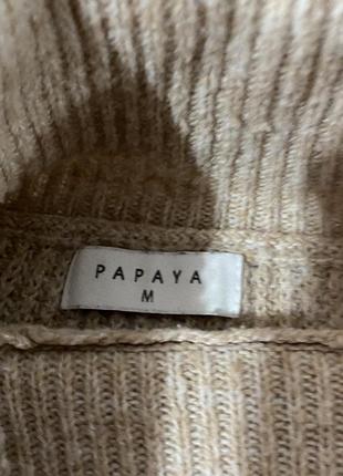 Подовжений светр папая2 фото