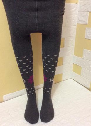 Колготы р.16 на зріст104-110см 4-5років  махровые детские эластичные мальчик-девочка
