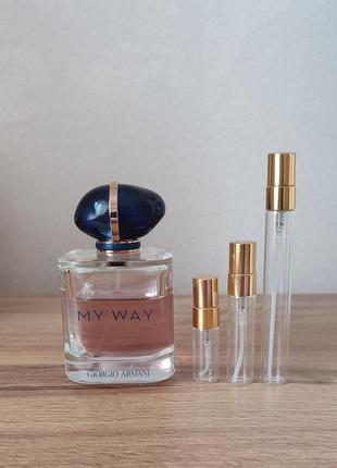 Распил оригинал! miorgio armani my way eau de parfum