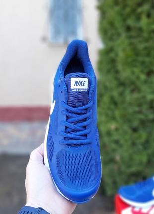 Легкие спортивные кроссовки nike gidue 10 / найк синие для тренировок для бега / демисезонная обувь на весну, лето, осень-зима5 фото