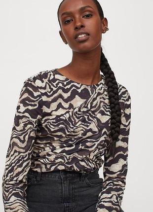 Блуза топ h&m s р