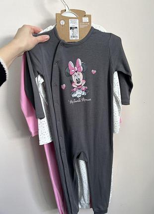 Человечки для девочки мини маус / дисней / пижама