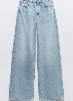 Джинси zara wide leg