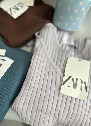 Кофта, світшот, гольф в рубчик zara7 фото