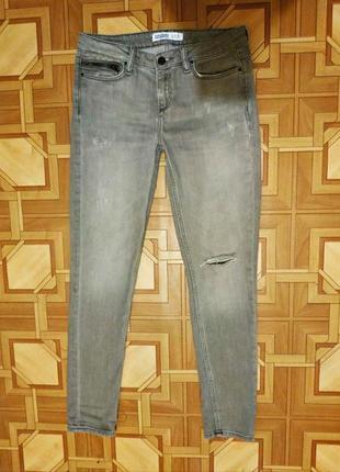 Удобные стильные эластичные джинсы skinnyi известного испанского бренда zara2 фото