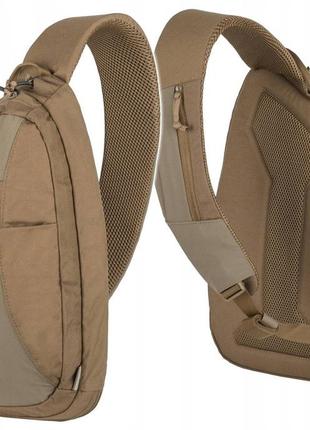 Тактический рюкзак однолямочный 6.5 литров helikon-tex "edc sling" (pl-esb-cd-11) coyote